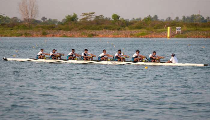 Asian Games 2018: ರೋಯಿಂಗ್​ನಲ್ಲಿ ಭಾರತಕ್ಕೆ ಚಿನ್ನದ ಪದಕ