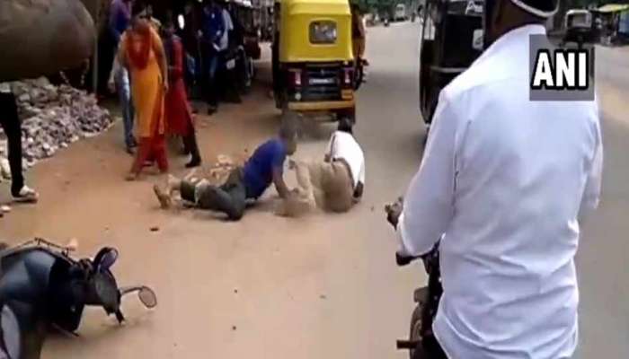 VIDEO:ದಾವಣಗೆರೆಯಲ್ಲಿ ಕುಡುಕನಿಂದ ಟಾಫ್ರಿಕ್ ಪೋಲಿಸರಿಗೆ ಭರ್ಜರಿ ಗೂಸಾ! 