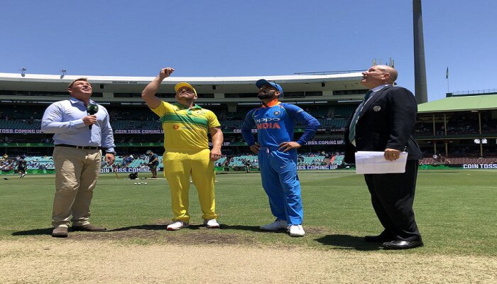 India vs Australia ಏಕದಿನ ಪಂದ್ಯ: ಟಾಸ್ ಗೆದ್ದ ಆಸ್ಟ್ರೇಲಿಯಾ ಬ್ಯಾಟಿಂಗ್ ಆಯ್ಕೆ 