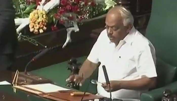 'ನನ್ನ ಸ್ಥಿತಿ ಅತ್ಯಾಚಾರ ಸಂತ್ರಸ್ತೆಯಂತಾಗಿದೆ' ಹೇಳಿಕೆಗೆ ಕ್ಷಮೆಯಾಚಿಸಿದ ಸ್ಪೀಕರ್ 'ನನ್ನ ಸ್ಥಿತಿ ಅತ್ಯಾಚಾರ ಸಂತ್ರಸ್ತೆಯಂತಾಗಿದೆ' ಹೇಳಿಕೆಗೆ ಕ್ಷಮೆಯಾಚಿಸಿದ ಸ್ಪೀಕರ್