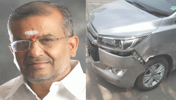 ಮೈಸೂರಿನ ಕೊಲಂಬಿಯಾ ಏಷಿಯಾ ಬಳಿ ಸಚಿವ ಜಿ.ಟಿ. ದೇವೇಗೌಡ ಕಾರು ಅಪಘಾತ ಮೈಸೂರಿನ ಕೊಲಂಬಿಯಾ ಏಷಿಯಾ ಬಳಿ ಸಚಿವ ಜಿ.ಟಿ. ದೇವೇಗೌಡ ಕಾರು ಅಪಘಾತ