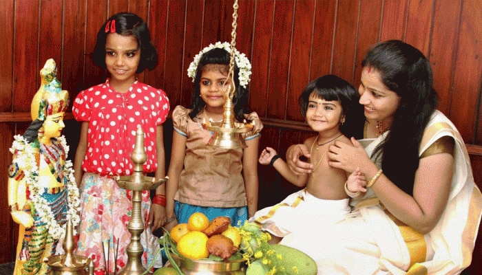ಕೇರಳದಲ್ಲಿಂದು 'ವಿಶು' ಸಂಭ್ರಮ! ಕೇರಳದಲ್ಲಿಂದು 'ವಿಶು' ಸಂಭ್ರಮ!