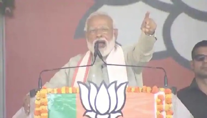 ಉಗ್ರರನ್ನು ಹತ್ತಿಕ್ಕಲು ಚುನಾವಣಾ ಆಯೋಗದ ಅನುಮತಿ ಪಡೆಯಬೇಕೆ?- ಪ್ರಧಾನಿ ಮೋದಿ ಪ್ರಶ್ನೆ ಉಗ್ರರನ್ನು ಹತ್ತಿಕ್ಕಲು ಚುನಾವಣಾ ಆಯೋಗದ ಅನುಮತಿ ಪಡೆಯಬೇಕೆ?- ಪ್ರಧಾನಿ ಮೋದಿ ಪ್ರಶ್ನೆ