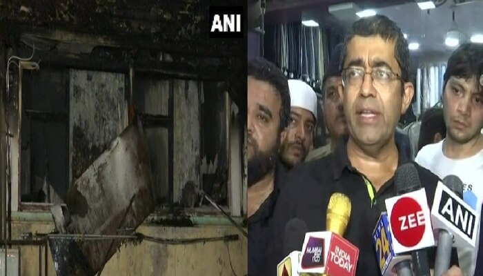 ಮುಂಬೈನ ಭೆಂಡಿ ಬಜಾರ್ನಲ್ಲಿ ಅಗ್ನಿ ದುರಂತ; ಇಬ್ಬರು ಸಾವು ಮುಂಬೈನ ಭೆಂಡಿ ಬಜಾರ್ನಲ್ಲಿ ಅಗ್ನಿ ದುರಂತ; ಇಬ್ಬರು ಸಾವು