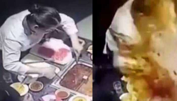 VIDEO: ರೆಸ್ಟೋರೆಂಟ್ ನಲ್ಲಿ ಊಟ ಮಾಡಿ; ಆದ್ರೆ ಸ್ವಲ್ಪ ಎಚ್ಚರ ತಪ್ಪಿದ್ರೂ ಆಗುತ್ತೆ ಬ್ಲಾಸ್ಟ್! VIDEO: ರೆಸ್ಟೋರೆಂಟ್ ನಲ್ಲಿ ಊಟ ಮಾಡಿ; ಆದ್ರೆ ಸ್ವಲ್ಪ ಎಚ್ಚರ ತಪ್ಪಿದ್ರೂ ಆಗುತ್ತೆ ಬ್ಲಾಸ್ಟ್!