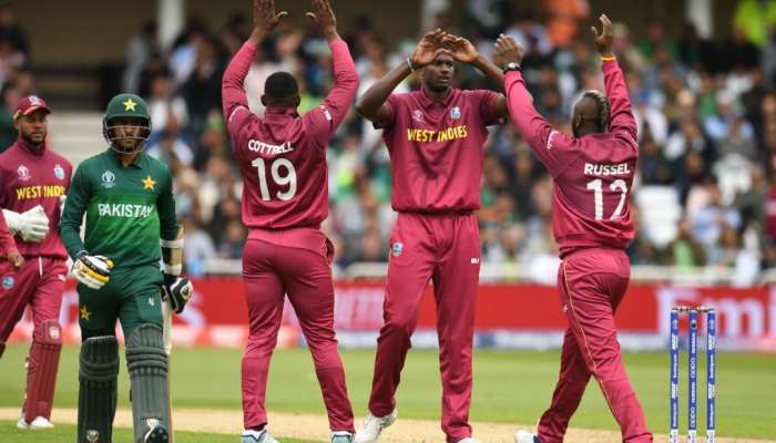 ICC Cricket World Cup 2019: ಕೆರೆಬಿಯನ್ ಬೌಲಿಂಗ್ ದಾಳಿಗೆ ತತ್ತರಿಸಿದ ಪಾಕ್, ವಿಂಡೀಸ್ ಗೆ 7 ವಿಕೆಟ್ ಗಳ ಗೆಲುವು ICC Cricket World Cup 2019: ಕೆರೆಬಿಯನ್ ಬೌಲಿಂಗ್ ದಾಳಿಗೆ ತತ್ತರಿಸಿದ ಪಾಕ್, ವಿಂಡೀಸ್ ಗೆ 7 ವಿಕೆಟ್ ಗಳ ಗೆಲುವು