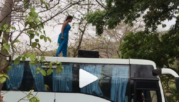 Watch: ಸ್ಟಂಟ್ ಮಾಡಿದ ಭೋಜಪುರಿ ನಟಿ ಮೊನಾಲಿಸಾ ! ವೀಡಿಯೋ ಸಕತ್ ವೈರಲ್ 