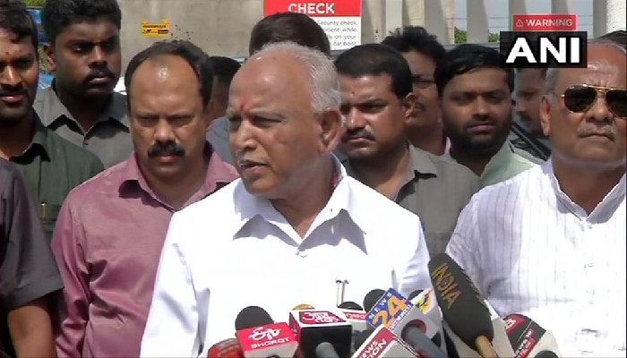 ನಾವು ಅವಿಶ್ವಾಸ ನಿರ್ಣಯವನ್ನು ಎದುರಿಸಲು ಸಿದ್ಧ, ನಮಗೆ ಯಾವುದೇ ಆಕ್ಷೇಪವಿಲ್ಲ.- ಬಿ.ಎಸ್.ಯಡಿಯೂರಪ್ಪ ನಾವು ಅವಿಶ್ವಾಸ ನಿರ್ಣಯವನ್ನು ಎದುರಿಸಲು ಸಿದ್ಧ, ನಮಗೆ ಯಾವುದೇ ಆಕ್ಷೇಪವಿಲ್ಲ.- ಬಿ.ಎಸ್.ಯಡಿಯೂರಪ್ಪ