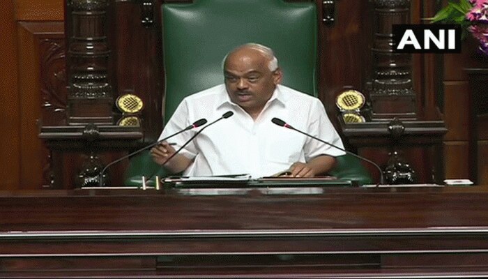 ನಾಳೆ ಬೆಳಿಗ್ಗೆ 10 ಗಂಟೆಗೆ ಕಲಾಪ ಮುಂದೂಡಿಕೆ, ಸಂಜೆ 6 ಗಂಟೆಯೊಳಗೆ ವಿಶ್ವಾಸಮತ ಯಾಚನೆ ಕಡ್ಡಾಯ, ಸ್ಪೀಕರ್ ಖಡಕ್ ಸೂಚನೆ ನಾಳೆ ಬೆಳಿಗ್ಗೆ 10 ಗಂಟೆಗೆ ಕಲಾಪ ಮುಂದೂಡಿಕೆ, ಸಂಜೆ 6 ಗಂಟೆಯೊಳಗೆ ವಿಶ್ವಾಸಮತ ಯಾಚನೆ ಕಡ್ಡಾಯ, ಸ್ಪೀಕರ್ ಖಡಕ್ ಸೂಚನೆ