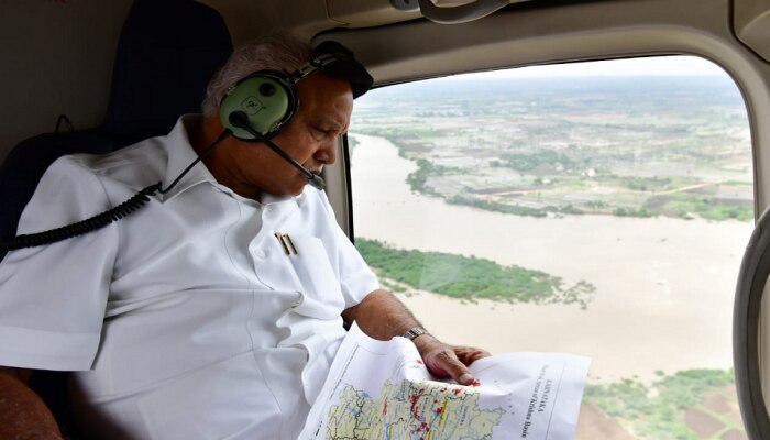 ಉತ್ತರ ಕರ್ನಾಟಕದಲ್ಲಿ ಪ್ರವಾಹ: ವೈಮಾನಿಕ ಸಮೀಕ್ಷೆ ನಡೆಸಿದ ಸಿಎಂ ಯಡಿಯೂರಪ್ಪ ಉತ್ತರ ಕರ್ನಾಟಕದಲ್ಲಿ ಪ್ರವಾಹ: ವೈಮಾನಿಕ ಸಮೀಕ್ಷೆ ನಡೆಸಿದ ಸಿಎಂ ಯಡಿಯೂರಪ್ಪ