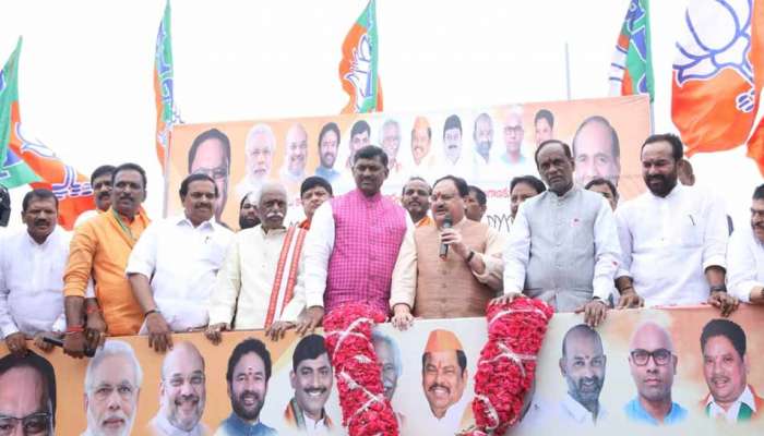 ತೆಲಂಗಾಣದಲ್ಲಿ ಟಿಡಿಪಿಗೆ ಬಿಗ್ ಶಾಕ್; 60 ಮಂದಿ ಹಿರಿಯ ನಾಯಕರು ಬಿಜೆಪಿಗೆ ಸೇರ್ಪಡೆ! ತೆಲಂಗಾಣದಲ್ಲಿ ಟಿಡಿಪಿಗೆ ಬಿಗ್ ಶಾಕ್; 60 ಮಂದಿ ಹಿರಿಯ ನಾಯಕರು ಬಿಜೆಪಿಗೆ ಸೇರ್ಪಡೆ!