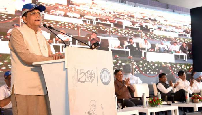 2022ರೊಳಗೆ ಕಾಶ್ಮೀರದಿಂದ ಕನ್ಯಾಕುಮಾರಿವರೆಗೆ ರೈಲು ಸಂಪರ್ಕ: ಪಿಯೂಶ್ ಗೋಯಲ್ 2022ರೊಳಗೆ ಕಾಶ್ಮೀರದಿಂದ ಕನ್ಯಾಕುಮಾರಿವರೆಗೆ ರೈಲು ಸಂಪರ್ಕ: ಪಿಯೂಶ್ ಗೋಯಲ್