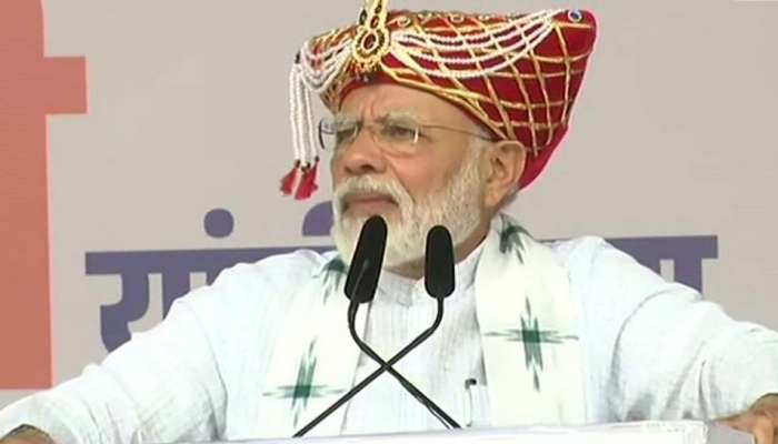 ಮಹಾರಾಷ್ಟ್ರದಲ್ಲಿ ಈಗ ಛತ್ರಪತಿ ಶಿವಾಜಿ ಕುಟುಂಬ ಬಿಜೆಪಿ ಜೊತೆಗಿದೆ- ಪ್ರಧಾನಿ ಮೋದಿ ಮಹಾರಾಷ್ಟ್ರದಲ್ಲಿ ಈಗ ಛತ್ರಪತಿ ಶಿವಾಜಿ ಕುಟುಂಬ ಬಿಜೆಪಿ ಜೊತೆಗಿದೆ- ಪ್ರಧಾನಿ ಮೋದಿ