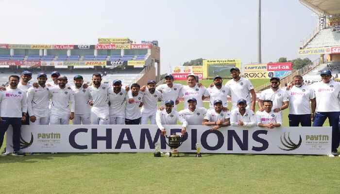 ದಕ್ಷಿಣ ಆಫ್ರಿಕಾದ ವಿರುದ್ಧ ಭಾರತಕ್ಕೆ 3-0 ಅಂತರದಲ್ಲಿ ಟೆಸ್ಟ್ ಸರಣಿ ವಶ ದಕ್ಷಿಣ ಆಫ್ರಿಕಾದ ವಿರುದ್ಧ ಭಾರತಕ್ಕೆ 3-0 ಅಂತರದಲ್ಲಿ ಟೆಸ್ಟ್ ಸರಣಿ ವಶ