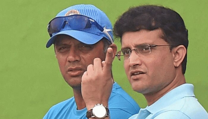 ನಾಳೆ ರಾಹುಲ್ ದ್ರಾವಿಡ್ರನ್ನು ಭೇಟಿಯಾಗಲಿರುವ 'ದಾದಾ' ನಾಳೆ ರಾಹುಲ್ ದ್ರಾವಿಡ್ರನ್ನು ಭೇಟಿಯಾಗಲಿರುವ 'ದಾದಾ'