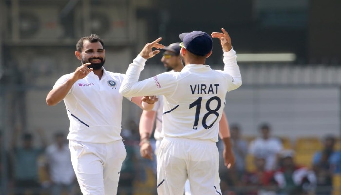 India vs Bangladesh: ಭಾರತದ ಬೌಲಿಂಗ್ ದಾಳಿಗೆ ಬಾಂಗ್ಲಾ ತತ್ತರ, 150ಕ್ಕೆ ಆಲೌಟ್ India vs Bangladesh: ಭಾರತದ ಬೌಲಿಂಗ್ ದಾಳಿಗೆ ಬಾಂಗ್ಲಾ ತತ್ತರ, 150ಕ್ಕೆ ಆಲೌಟ್
