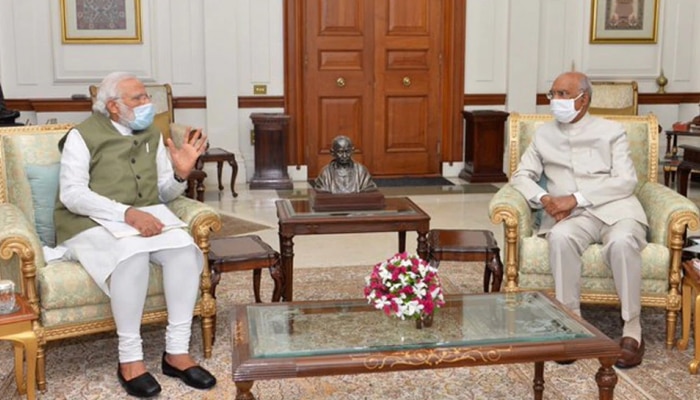 30 ನಿಮಿಷಗಳ ಕಾಲ ರಾಷ್ಟ್ರಪತಿಗಳ ಭೇಟಿ ನಡೆಸಿದ PM Modi ಅವರಿಗೆ ನೀಡಿದ ಮಾಹಿತಿಯಾದರು ಏನು? 30 ನಿಮಿಷಗಳ ಕಾಲ ರಾಷ್ಟ್ರಪತಿಗಳ ಭೇಟಿ ನಡೆಸಿದ PM Modi ಅವರಿಗೆ ನೀಡಿದ ಮಾಹಿತಿಯಾದರು ಏನು?