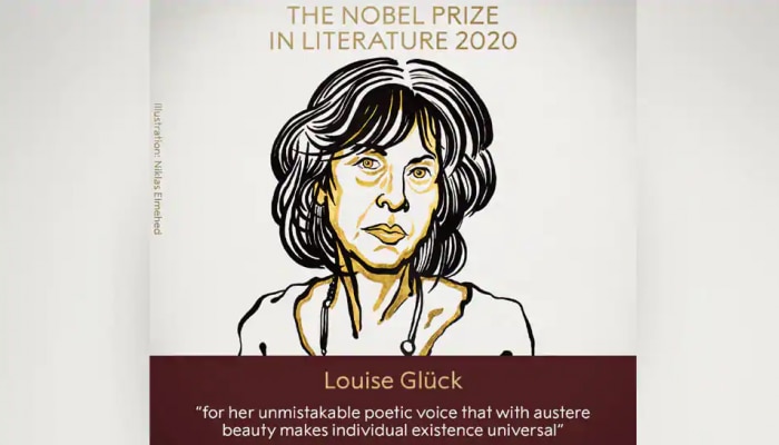 Nobel Prize 2020: ಅಮೇರಿಕನ್ ಲೇಖಕಿ ಲೂಯಿಸ್ ಗ್ಲೂಕ್ ಗೆ ಸಾಹಿತ್ಯದ ನೊಬೆಲ್ 