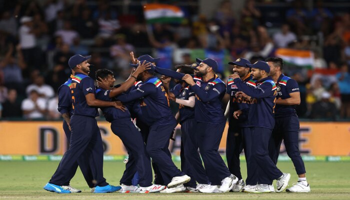 Australia vs India, 1st T20I : ಆಸಿಸ್ ವಿರುದ್ಧ ಭಾರತಕ್ಕೆ 11 ರನ್ ಗಳ ಜಯ  title=