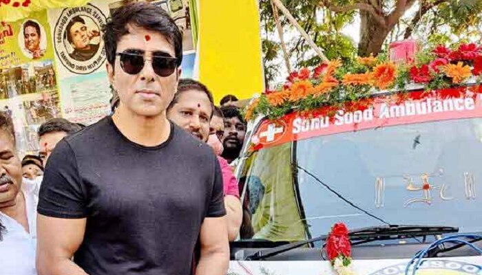 Sonu Sood ಹೆಸರಿನಲ್ಲಿ ಉಚಿತ ಆಂಬುಲೆನ್ಸ್ ಸೇವೆ ಆರಂಭ title=