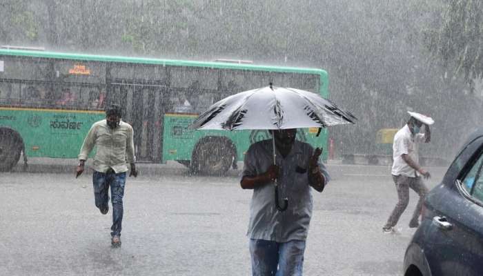 Rainfall in Karnataka: ರಾಜ್ಯದ ಹಲವಡೆ ಗುಡುಗು ಸಹಿತ ಭಾರಿ ಮಳೆ: ಕೆಲವು ಜಿಲ್ಲೆಗಳಲ್ಲಿ &#039;ಯಲ್ಲೋ ಅಲರ್ಟ್&#039;