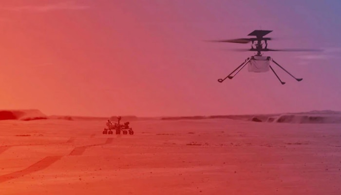 NASA Mars Mission: ಬೇರೊಂದು ಗ್ರಹದ ಮೇಲೆ ಮೊದಲ ಬಾರಿಗೆ ಹೆಲಿಕ್ಯಾಪ್ಟರ್ ಹಾರಾಟ ನಡೆಸಿ ಇತಿಹಾಸ ಬರೆದ NASA