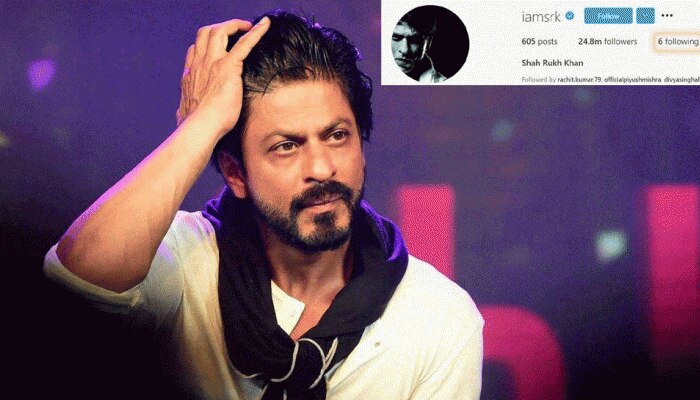 Shah Rukh Khan ಇನ್ಸ್ಟಾಗ್ರಾಮ್ನಲ್ಲಿ ಕೇವಲ 6 ಜನರನ್ನಷ್ಟೇ Follow ಮಾಡ್ತಾರೆ, ಅವರು ಯಾರು ಗೊತ್ತೇ! title=
