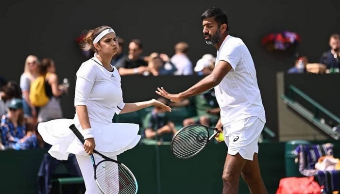  Wimbledon 2021: ರೋಹನ್ ಬೋಪಣ್ಣ, ಸಾನಿಯಾ ಮಿರ್ಜಾ ಜೋಡಿಗೆ ಗೆಲುವಿನ ಆರಂಭ 