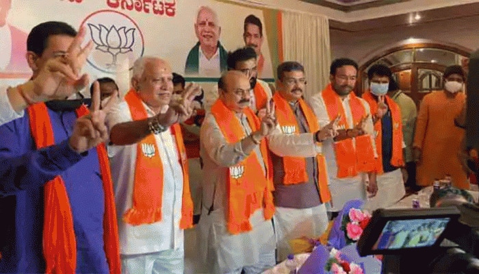 CM Of Karnataka: ಇಂದು ಬೆಳಿಗ್ಗೆ 11 ಗಂಟೆಗೆ ರಾಜ್ಯದ ನೂತನ ಸಿಎಂ ಆಗಿ ಬಸವರಾಜ ಬೊಮ್ಮಾಯಿ ಪ್ರಮಾಣವಚನ title=