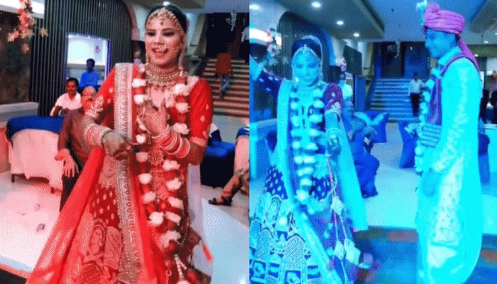 Viral Video: ಮದುವೆ ಸ್ಟೇಜ್ ನಲ್ಲಿ ಸಖತ್ ಡ್ಯಾನ್ಸ್ ಮಾಡಿದ ವಧು, ನೋಡುತ್ತಾ ನಿಂತ ವರ..!