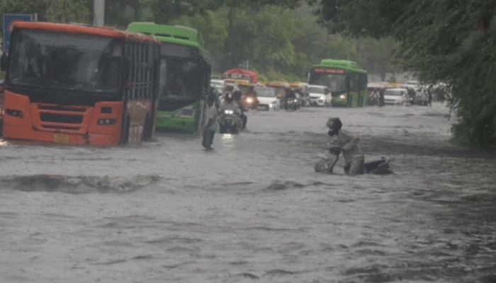 Rain In Delhi-NCR: ದೆಹಲಿ-ಎನ್‌ಸಿಆರ್‌ನಲ್ಲಿ ಭಾರೀ ಮಳೆ 