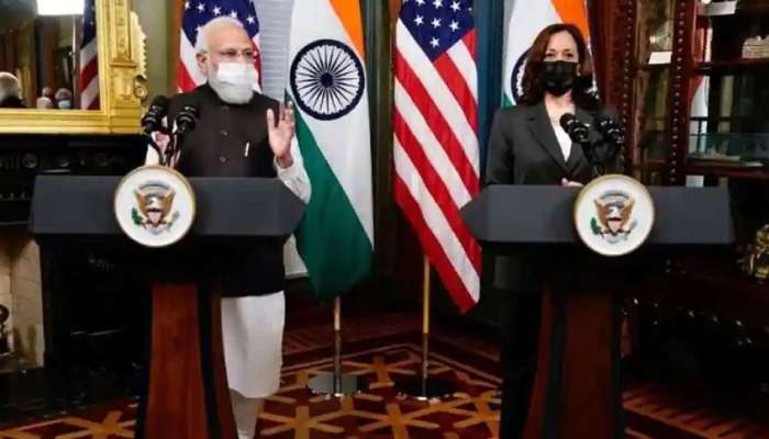 PM Modi In US: ಅಮೆರಿಕ ಉಪಾಧ್ಯಕ್ಷೆ ಕಮಲಾ ಹ್ಯಾರಿಸ್ ಅವರನ್ನು ಭೇಟಿ ಮಾಡಿದ ಪ್ರಧಾನಿ ಮೋದಿ
