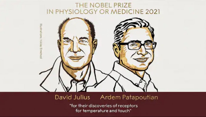  Nobel Medicine Prize 2021: ಡೇವಿಡ್ ಜೂಲಿಯಸ್, ಆರ್ಡೆಮ್ ಪಟಪೌಟಿಯನ್ ಅವರಿಗೆ ವೈದ್ಯಕೀಯ ನೊಬೆಲ್ ಪುರಸ್ಕಾರ 