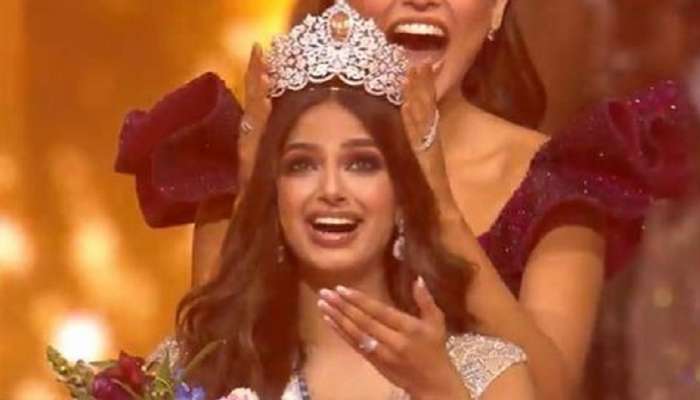 Miss Universe 2021: ಭಾರತದ ಹರ್ನಾಜ್ ಸಂಧುಗೆ ಒಲಿದ 'ಭುವನ ಸುಂದರಿ 2021' ಪಟ್ಟ  title=