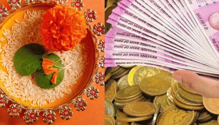 Akshata Rice Use Of Akshata: akshata importance in puja only 4 grains of rice will ...