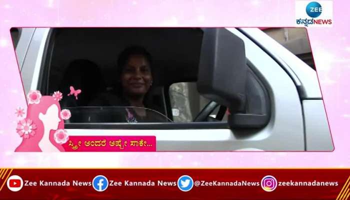 Women driving a taxi