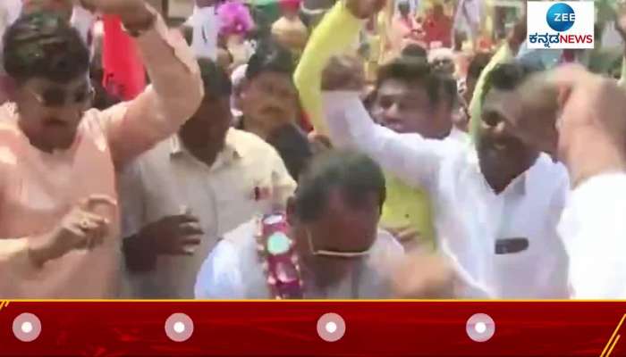 Minister prabhu chauhan dance- watch video