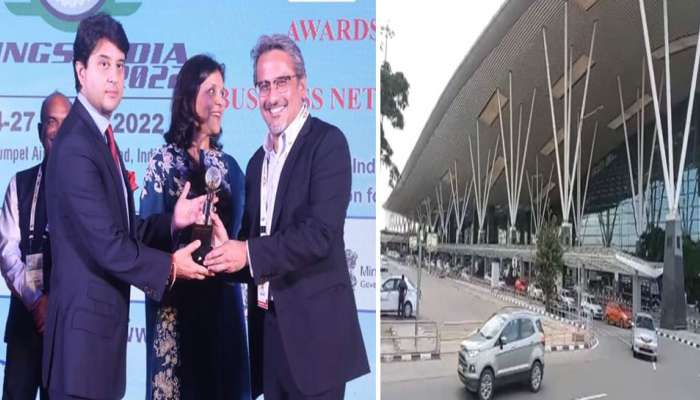 Wings India Awards: ವಿಂಗ್ಸ್ ಇಂಡಿಯಾ ಅವಾರ್ಡ್ಸ್ 2022ರಲ್ಲಿ 2 ಪ್ರಮುಖ ಪುರಸ್ಕಾರಗಳನ್ನು ತನ್ನದಾಗಿಸಿಕೊಂಡ ಬೆಂಗಳೂರು ವಿಮಾನ ನಿಲ್ದಾಣ 