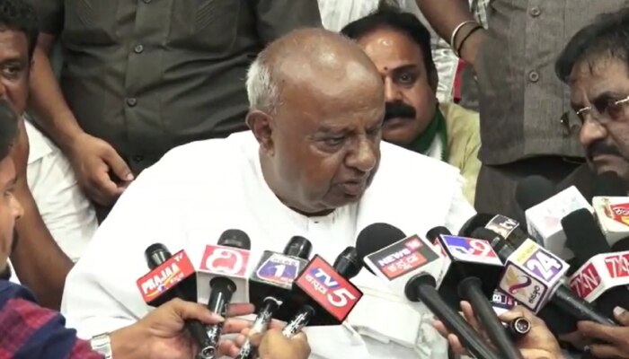 HD Deve Gowda : 'ಹುಬ್ಬಳ್ಳಿ ಗಲಭೆಗೆ ಎರಡೂ ರಾಷ್ಟ್ರೀಯ ಪಕ್ಷಗಳೆ ಕಾರಣ' title=