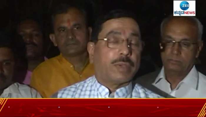 Union Minister Prahlad Joshi Reacts to Hubballi Violence