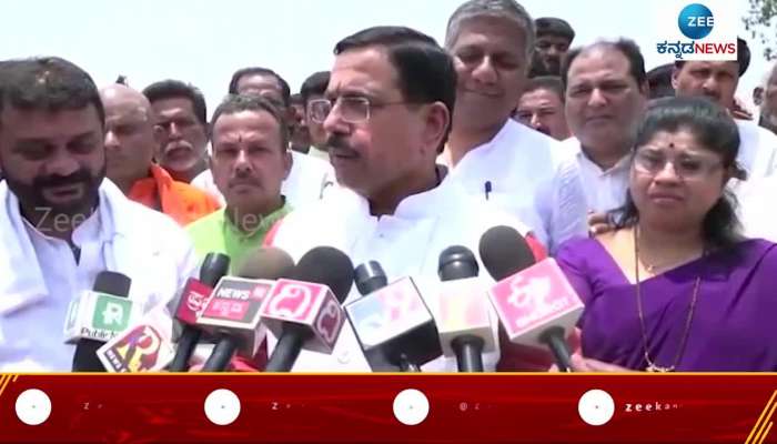 union minister pralhad joshi reacted about hubli violence