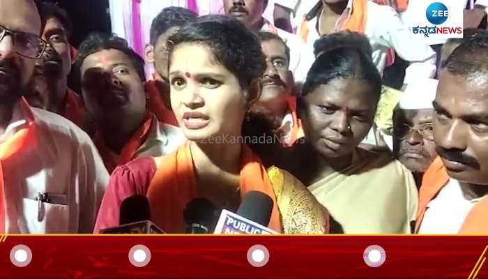 Chaitra Kundapura Calls for boycott campaignof muslim festivals
