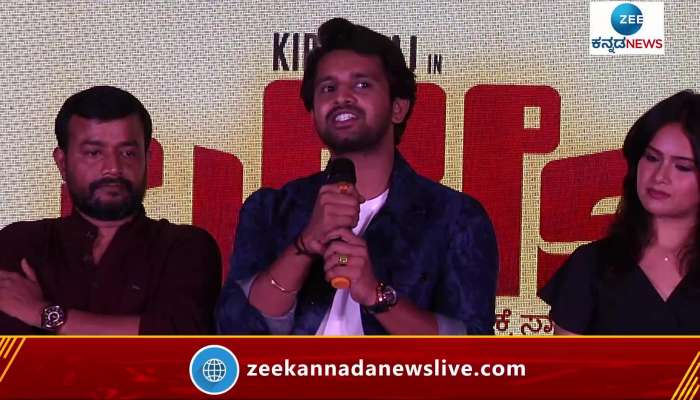  Actor Kiran Raj talk in Buddies Movie Press Meet
