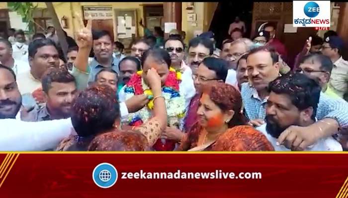 BJP Candidate Won in Hubli Dharwad Municipal Corporation Election