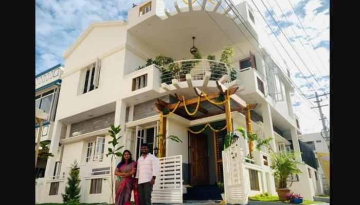 Naveen Sajju New Home : ಹೊಸ ಮನೆಗೆ ಕಾಲಿಟ್ಟ ಸಿಂಗರ್ ನವೀನ್ ಸಜ್ಜು : ವಿಭಿನ್ನವಾಗಿದೆ ಮನೆ ಹೆಸರು! title=