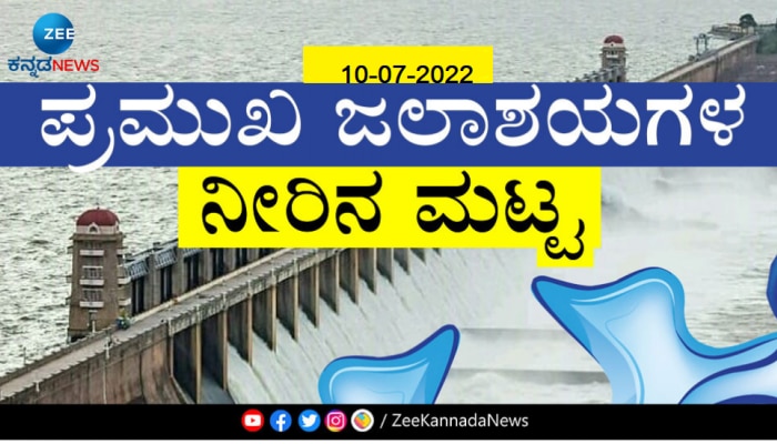 Dams Water Level: ರಾಜ್ಯದ ಪ್ರಮುಖ ಜಲಾಶಯಗಳಲ್ಲಿ ಇಂದಿನ ನೀರಿನ ಮಟ್ಟ  title=