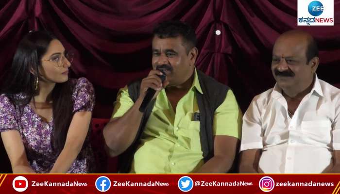 Sorry Karma Returns Movie press meet in Producer Krishne Gowda