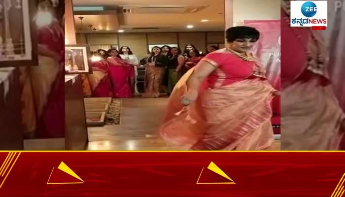 Handloom saree fashion show in bangalore