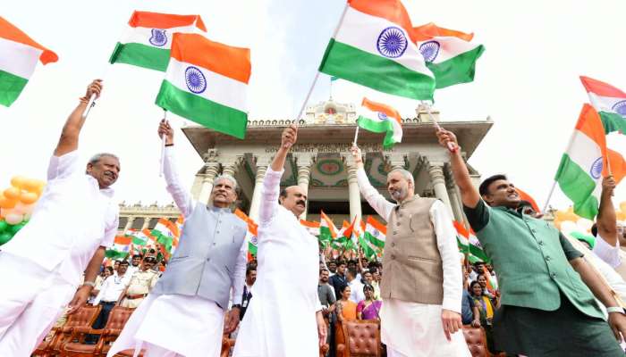 ಹರ್ ಘರ್ ತಿರಂಗಾ ಅಭಿಯಾನಕ್ಕೆ ರಾಜ್ಯ ನಾಯಕರ ಬೆಂಬಲ 