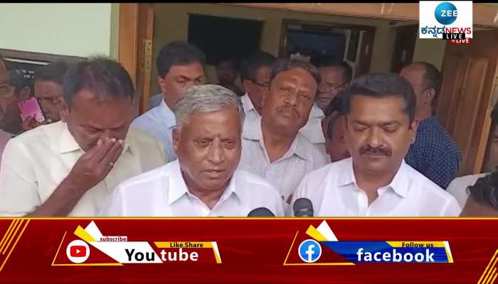 Minister Somanna's surprising statement at the BBMP election preparation meeting 